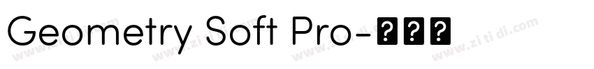 Geometry Soft Pro字体转换